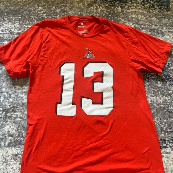 Fanatics Cleveland Browns Odell Beckham Jr. Shirt Adult Small - Picture 1 of 6